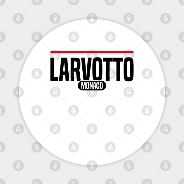 Larvotto  in Monaco Magnet by C_ceconello